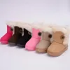 Boots Children Boutique Leather Boots For Girls Simple Classic Fashion Kids Knee-High Boots Multi-Color Boys Long Winter Shoes 231214