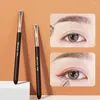 Pennelli per trucco Eyeliner Dettagli per sopracciglia Brush Piccola Piccola Flat Flat Round Round Liner Liner Brow Beauty Make Up Tools