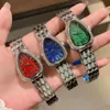 Nowy prezent świąteczny Vintage klasyczny serpentynowy węża kolekcja węża Woman Watch Watch Projektant Luksusowy designerski zegarki kwarcowe zegarek