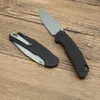 Offerta speciale Coltello pieghevole assistito KS 2037 D2 Stone Wash Drop Point Lama GFN Maniglia Escursione di campeggio esterna Coltelli tascabili EDC con scatola al dettaglio