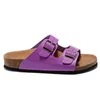Slippers Designer Sandals Men Women Slides Slipper Soft Footbed Suede Leather Buckle Strap Shoes Outdoor