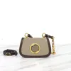 BLONDIE MINI LOSTHER BAG 2 أحزمة واحدة لحقيبة الكتف وغيرها من مصمم سيدة Crossbody