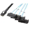 محولات الكمبيوتر المحمول الجديدة شحنات 3FT 1M Mini SAS 36P SFF-8087 إلى 4 SFF-8482 SAS 29+15P SATA مع SATA Power Cable Computer Supplies