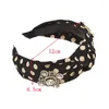 Fashion Sexy Spot Headbands For Women Luxury Charming Zircon Hair Band Accessories Statement Rhinestone Jewelry