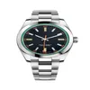 U1 Mens Watches Full Stainless Steel Automatic Mechanical Watch Waterproof Super Luminous Sapphire Mirror Wristwatches236U