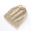 Berets Autumn And Winter Pure Cashmere Hat Men's Women's Hollow Double Layer Thin Casual Ear Protection Knitted Plush