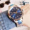 Men Watch Automatic Movement Mens Watches Stainless Steel Bracelet 150m High Quality Wristwatch with Box H123256K