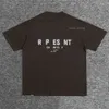 Represnt Hoodie Reprreesent T-shirts Fears of God All Saints Short Top Quality Reprreesent 2023 Designer Women Shirts High Street Fashion Loose 242