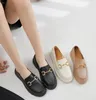 Sapatos de vestido para mulher 2023 salto baixo elegante calçado de verão feminino plataforma preto mocassins confortável moda sapato elegante deslizamento em um