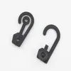 Plastic Display Snap Hooks Shirt Dress Underwear Sock Gloves Clip Hanger Bag Package Fabric Swatch Header Hook Clothes Hangers201F