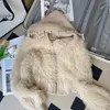 Damesgebreide T-stukken Dik herfstwintervest Mujer Nertsen Kasjmier truien Truien Top Trui met capuchon Kleding Gebreide kwastjes Vesten Ritsjas 231214