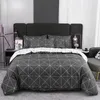 Sängkläder uppsättningar 2 3st täcke omslag för drottningstorlek dubbelsäng med täcken av quilt arrangerade mikrofiber linneskivuppsättningar e231214