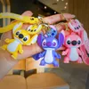 New Creative Cartoon Doll PVC Bag Pendant Decoration Keychain Internet Famous Car Keychain Couple Birthday Gift Factory Spot Wholesale