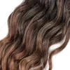 Synthetic Wigs Deep Faux Locs Crochet Hair Soft Goddess Brands 24 inch Wave inches 1B3027 231215