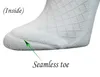 Socks Hosiery Calcetines para diabéticos de malla transpirable hasta el tobillo, 5 pares, con puntera sin costuras, talla L, 231215