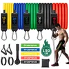 Bungee Fitness Fascia di resistenza Tirare la corda Yoga Gomma elastica Aggiornamento Set da allenamento Attrezzatura per pilates Casa 231214