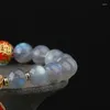 Link Pulseiras Yonghegong Zodíaco Guardião Pulseira Tianhe Pedra Malaquita Amuleto HandString Buddha Beads Cristal Jade Para Homens E