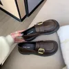 Kleidschuhe Büro für Frauen 2023 Damen Sommerschuhe Karree Zehe Loafers Low Heel Elegant Rutschfest E Großhandel Trend 39 A L