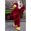 Halloween red eagle Mascot Costume Unisex Cartoon Anime theme character Carnival Men Women Dress Christmas Fancy Performance Party Dress