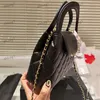 23K Designer Femmes Sac à bandoulière En Cuir Diamant Or Matériel Fermoir En Métal De Luxe Sac À Main Matelasse Chaîne Sac À Bandoulière Sac De Mode Sacs De Maquillage Sacoche 20/22 cm