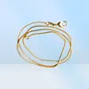 Chaînes Colliers Smooth Designs 1 mm 18k Gold plaqué HOMMES FEMMES MODIES BIELLES DIY ACCESSOIRES DES JIANIRES DU LOBSTER 16-30 POUCES4930449