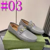 40Model 2024 Najwyższej jakości mokasyny MENS Moda Moda Mężczyzn Buty Buty swobodne włoskie luksusowe marki designerskie Buty Buty Man Casual Buty Rozmiar 6-12