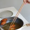 Eetstokjes 1 paar extra lange beukenhouten pot keuken koken frituren voor thuis antislip