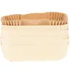 Vaisselle jetable boîte en bois plateau en papier casseroles de cuisson moule de cuisine multi-usage bricolage rectangulaire pain grillé antiadhésif