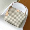 Designer tote bag 10A large Handbags with wallet purse Fashion Leather Brown lattice shoulder Bags high Luxury Classic Flower Checked Shoulder bag