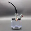 6 pollici mini tubi di fumato d'acqua portatili per fumare set completo Shisha Water Bong