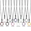 Pendant Necklaces 10PCS Natural Gemstone Ring Necklace Set Anxiety Negative Energy Balance Chakra Healing Choker Jewelry For Women Men