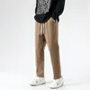 Pantalon Homme Mode Hivernale Décontracté Confortable Polyvalent Style Neutre Tendance