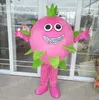 Halloween Pitaya Mascot Costume Unisex Cartoon Anime Teme Postacie Karnival Mężczyzn Kobiet Dress Dress Christmas Fancy Performance Dress