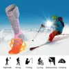 Sportsocken, elektrisch, für den Winter, warm, elastisch, bequem, Heizung, 3 Modi, verstellbar, atmungsaktiv, für Angeln, Camping, Wandern, Skifahren, 231215