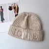 Óculos de sol Moda Designer Beanie Beanie Cap Malha para Homens Mulheres Chapéus Unissex Versátil Casual Ao Ar Livre Brimless Quente Cashmere Chapéus Equipados