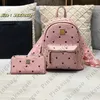 Borsa a tracolla da donna rosa Sugao borsa a tracolla zaino moda borsa di alta qualità di grande capacità Borsa di design di lusso shopping bag 2 pezzi / set chaoka-231207-108