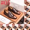 15style luxuoso masculino sapatos formais oxford sapatos para homens italiano 2023 designer vestido sapatos sapatos de casamento rendas sapatos de couro clássico moda sapatos de escritório