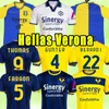 2023 Hellas Veronaサッカージャージ23-24特別キット120周年記念ホームアウェイジャージーフットボールシャツ男セット