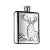 Hip Flasks 6oz Portable Pocket Hip Flask Outdoor Travel Stainless Steel flagon Whiskey Drink Alcohol Flasks High Quality Drinkware 231214