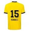 5A+ HALLER 23 24 voetbalshirts REUS DORTMUNDs 2023 2024 Borussia voetbalshirt BELLINGHAM NEOGELB HUMMELS BRANDT heren kindertenue zwart Maillot SHOOTING FAN CLUB