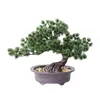 Juldekorationer konstgjorda växter bonsai litet träd med brun potten falsk växt krukutblommor hem bord dekoration trädgård arrangemang ornament 231215