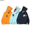 Erkek Hoodies Sweatshirts Hoodies Tasarımcısı Pamuk Tam Zip Stil Pamuklu Febik Yeni Toptan Kapalı