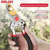 Pruning Tools 2023 DELIXI Brand Tokyo Style Garden Scissors Sk5 Alloy Steel Branch Shears Pure Metal Durable Flower Arrangement Tool 231215