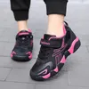 Atlético al aire libre Niños Deportes casuales Zapatos de tenis Niñas Zapatillas de deporte impermeables de cuero Correr Deportes Ligeros Zapatos de tendencia casuales impermeables 28-37 231215