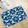 Bath Mats Creative Pattern Printing Bathroom Mat 3pcs Set Modern Entrance Door Rug Carpet Toilet Products