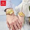 Relojes de pulsera OLEVS Marca de lujo Reloj de pareja de cuarzo Reloj de pulsera resistente al agua Regalos para amantes Luminoso Fecha clásica Reloj de semana Conjuntos de relojes para él o ella 231214