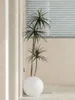 Decorative Flowers Simulation Dracaena Interior Living Room Greenery Ornaments Floor Bonsai Sago Cycas