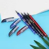 0,38 mm uitwisbare gelpen met blauw rood zwart vullingen schoolkantoorbenodigdheden