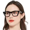 Óculos de sol olho de gato óculos de leitura mulheres lente clara óculos presbiopia oversized feminino leitor óculos1 1 5 1 75 2 2 5 óculos de sol s325h
