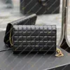 Ladies Fashion Casual Designe Luxus Lambskin Kette Tasche Umhängetasche Crossbody Totes Handtasche Top Spiegel Qualität 743364 Geldbörse